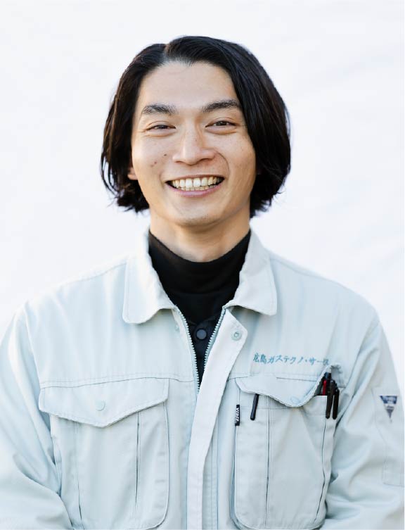 M.Kさんの笑顔