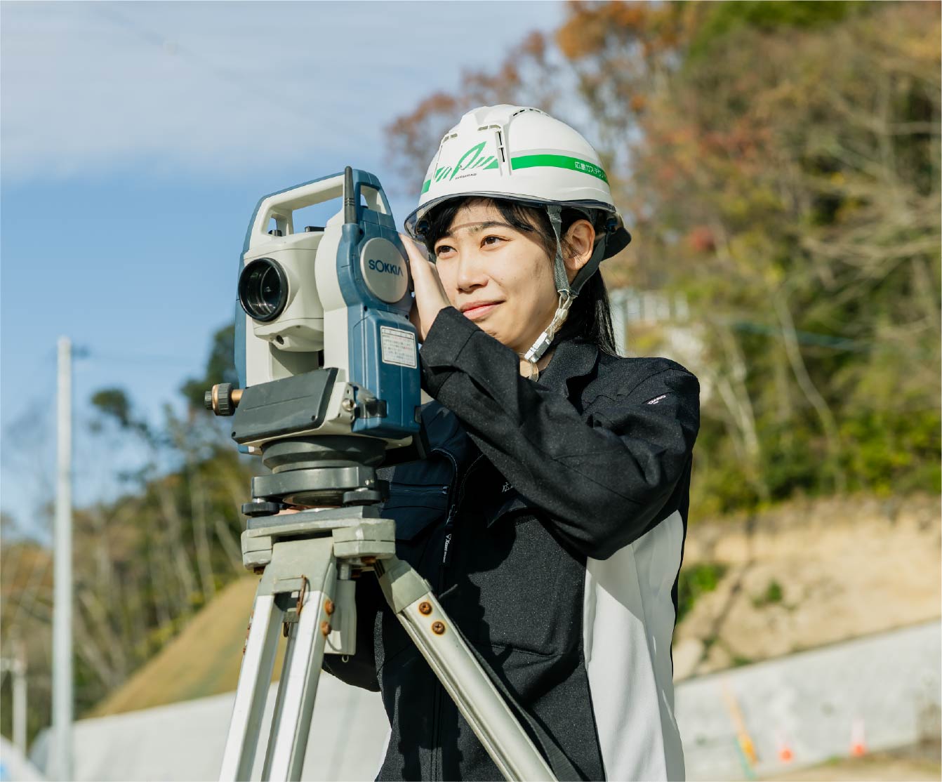 U.Tさんが仕事をしている様子