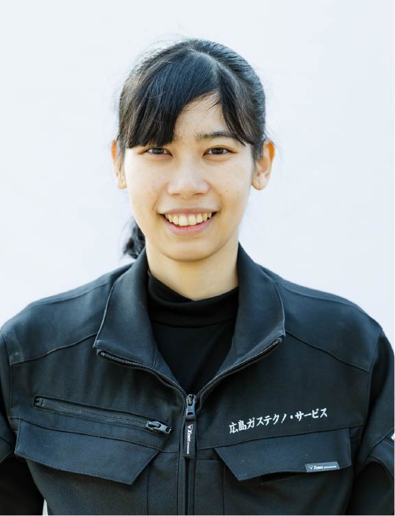 U.Tさんの笑顔