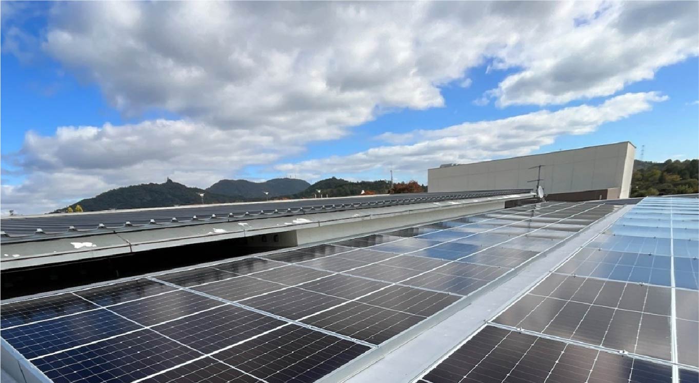 太陽光設備の外観